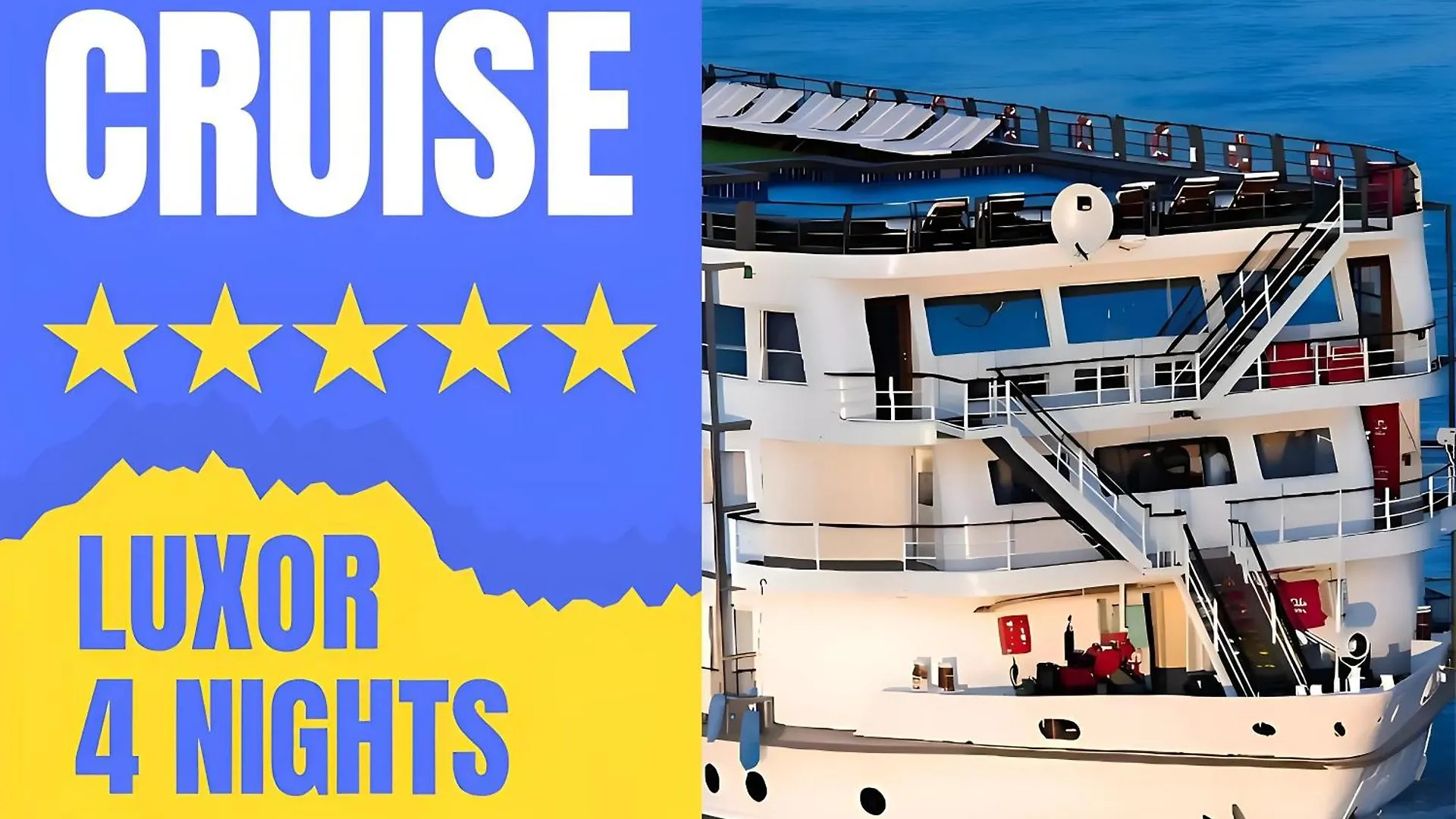Hotel Nile Cruise Np Every Monday From Luxor 4Nights & Every Friday From Aswan 3 Nights